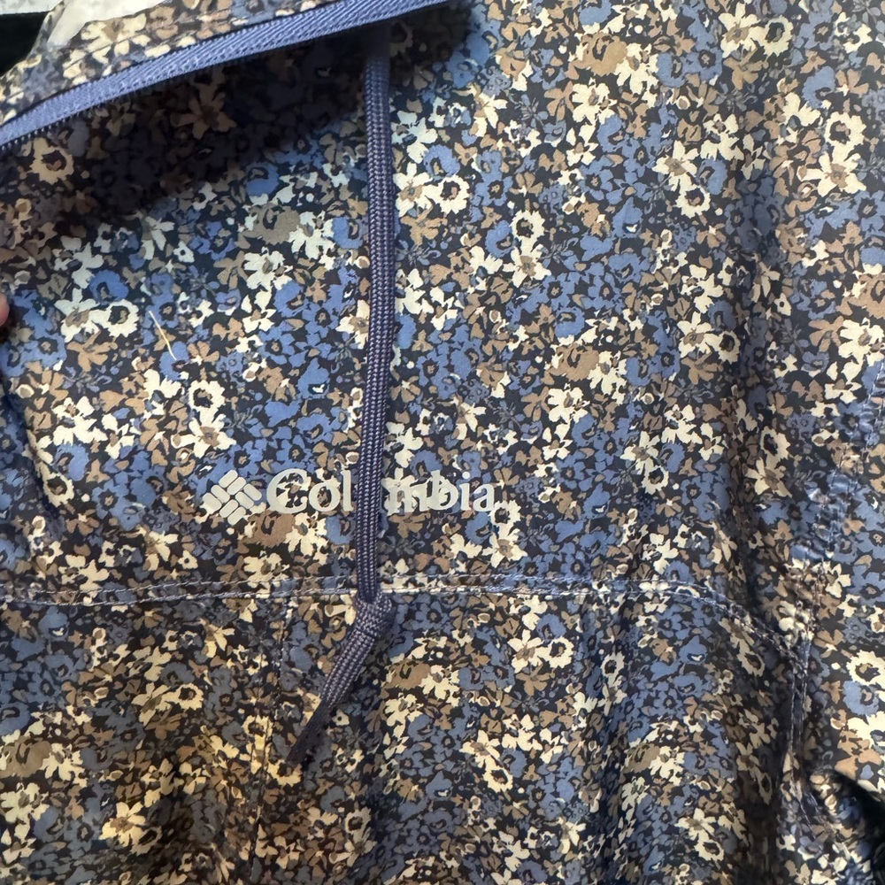 Columbia Women’s Blue Floral Women's Utility Jacket size M - Picture 6 of 6